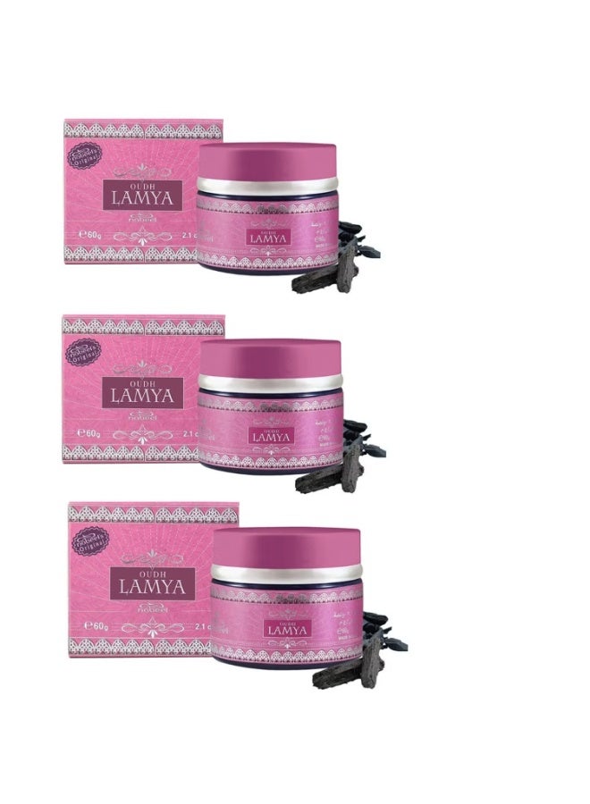 NABEEL OUD LAMYA 60GM 3PC COMBO